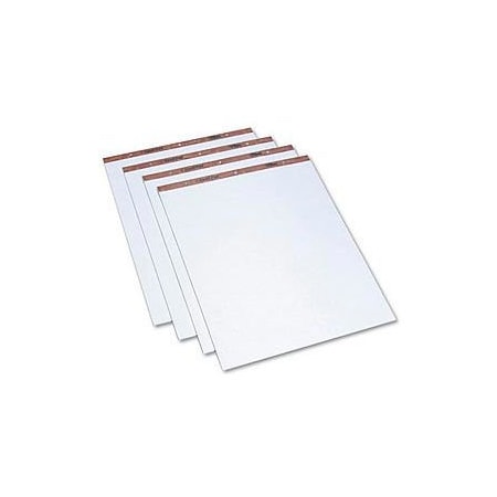 Tops Business Forms Drilled Easel Pads, 27 x 34, Plain White Bond, 50 Sheets/Pad, 2 Pads/Carton 7903
